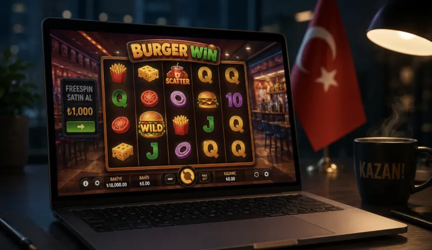 Türkiye’de Burger Win slot oyununu gerçek parayla oyna